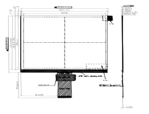 9.0 inch 3840x2400 2K Mono LCD