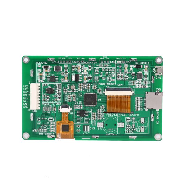 Kingtech 4.3 inch 480*272 Uart Serial Hmi Display Module