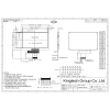 High brightness 1000nits IPS LVDS interface 40pins